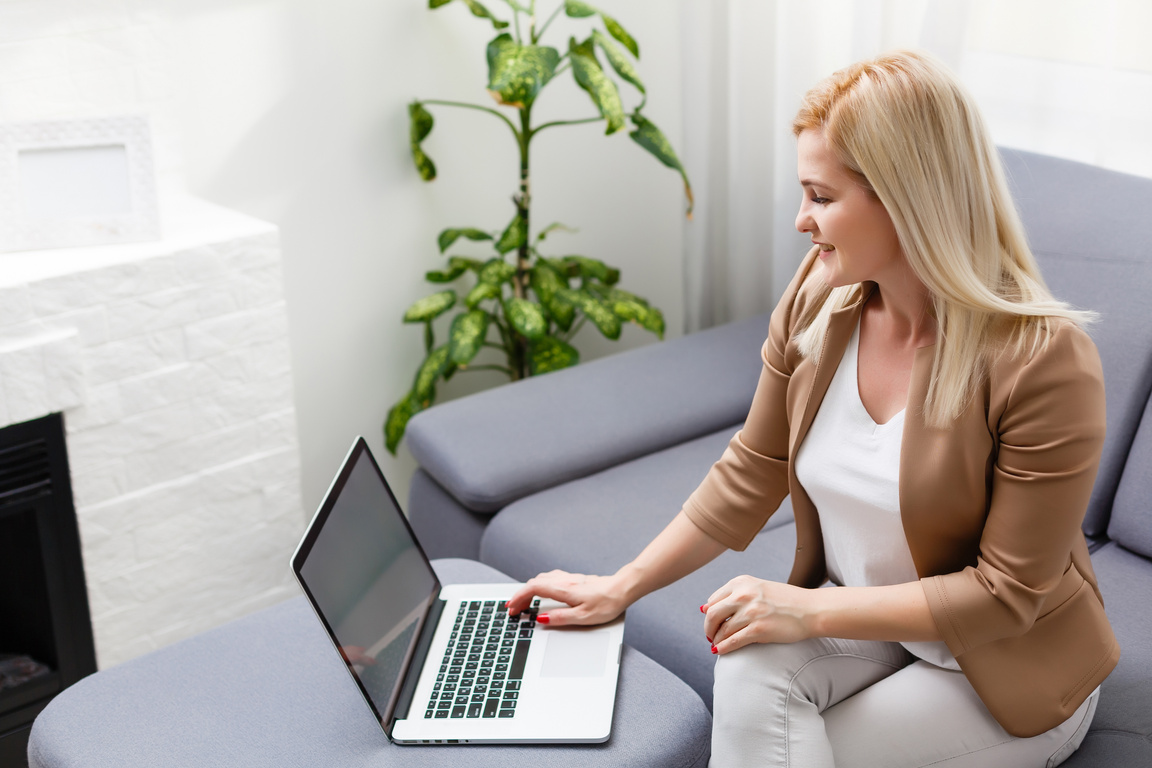 Portrait of Happy Skilled Middle Aged Woman Life Coach, Business